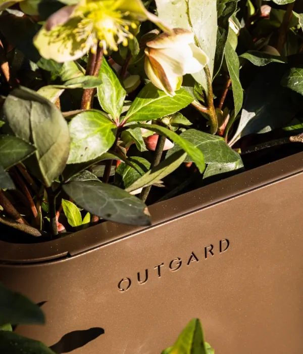 Plantenbak Rotundo met metaal en hout